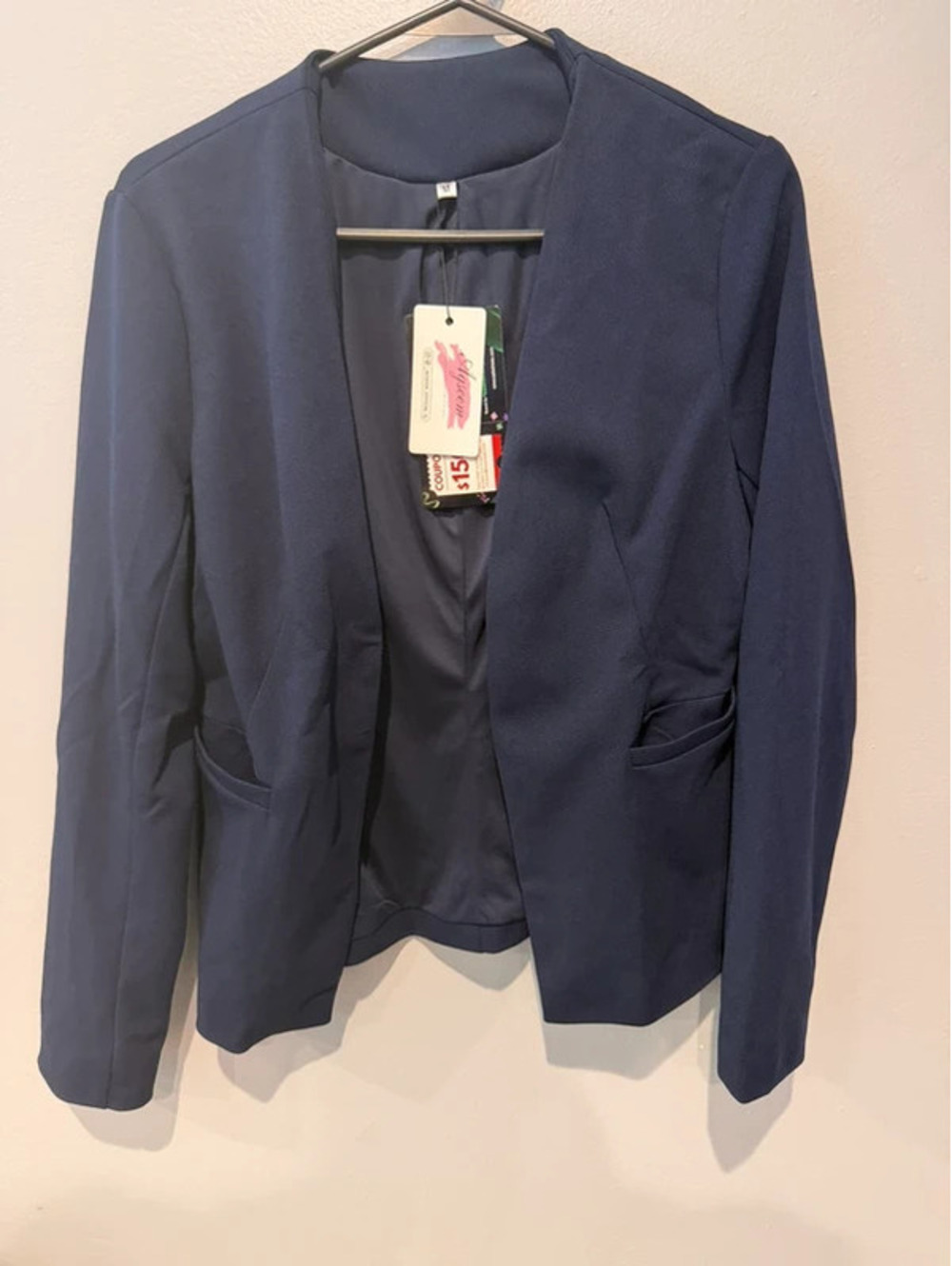NWT Navy Blazer Jacket Medium